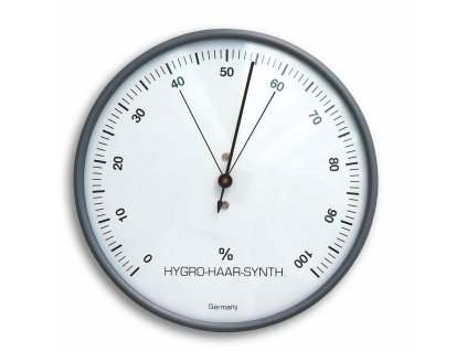 TFA 44.2003 | Vlasový vlhkoměr - analogový | syntetické vlasy | průměr 100 mm