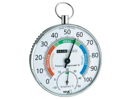 TFA 45.2027 | Analogový vlhkoměr - teploměr | průměr 100 mm