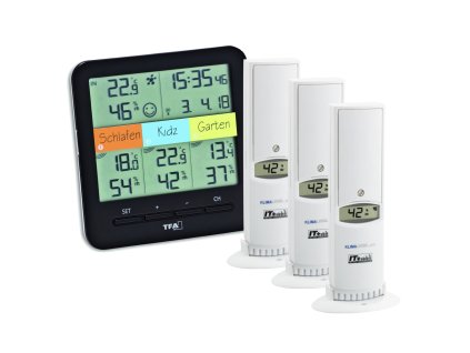 TFA 30.3060.01.IT | Bezdrátový teploměr s vlhkoměrem KLIMA@HOME - WEATHERHUB kompatibilní