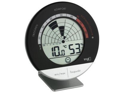TFA 30.5032 | Digitální vlhkoměr a teploměr - RADAR PLÍSNÍ