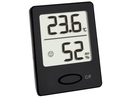TFA 30.5041.01 | Digitální teplo-vlhkoměr | černý