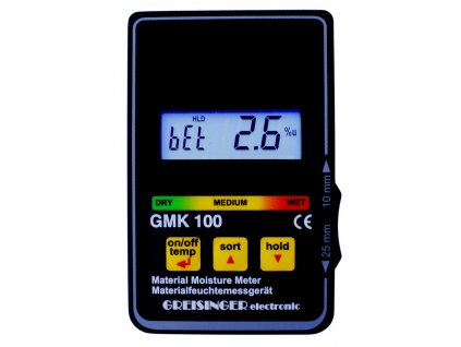 Kapacitní měřič vlhkosti materiálů Greisinger GMK100