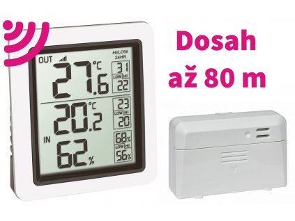 Bezdrátový teploměr TFA 30.3065.02 INFO | dosah až 80 m | Swiss sensor