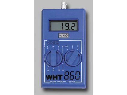 WHT-860 | Vlhkoměr pro měření vlhkosti dřeva a zdiva včetně lehké hrotové elektrody a pouzdra