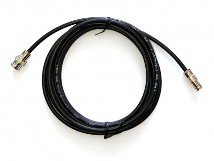 BNC prodlužovací kabel; samec-samice ; RG58; 3 m