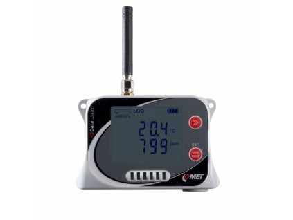 U4440M | Záznamník teploty, vlhkosti, CO2 a atmosférického tlaku s vestavěnými čidly a GSM modemem