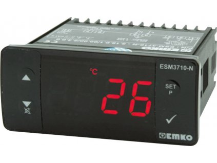 Termostat Emko ESM-3710-N, typ senzoru J , -55 až 999 °C, relé 16 A | ESM-3710.5.05.0.1/00.00/2.0.0.0