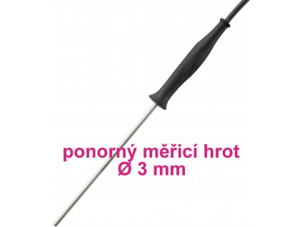 Ponorná sonda VOLTCRAFT TPT-201 VC-8603625, -70 až 250 °C, Ø 3 mm, typ senzoru=Pt1000