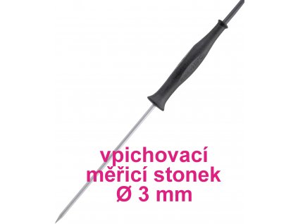 Vpichovací sonda VOLTCRAFT TPT-202 VC-8603630, -70 až 250 °C, Ø 3 mm, typ senzoru Pt1000