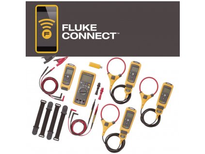 Profi sada vhodná pro průmyslové použití, Fluke FLK-3000 FC IND, Fluke Connect