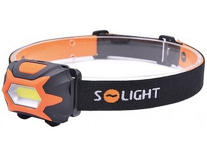 Solight |WH25| čelová LED svítilna, 3W COB, 3x AAA