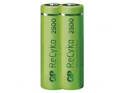 Nabíjecí baterie GP ReCyko+ 2500 HR6 (AA), krabička, 2 kusy | B1405