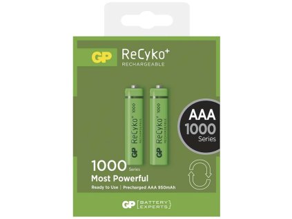 Nabíjecí baterie GP ReCyko+ 1000 HR3 (AAA), krabička, 2 kusy | B1411