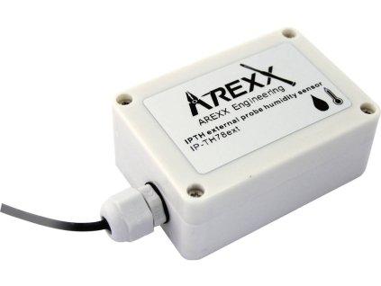 Bezdrátový teplotní a vlhkostní senzor Arexx IP-TH78EXT, IP66, čidlo na kabelu