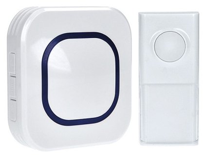 Domovní bezdrátový zvonek do zásuvky Solight 1L49, až 250 m, bílá