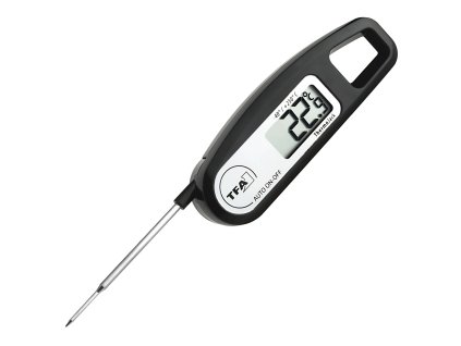 TFA 30.1047.01 | HACCP Vpichovací digitální teploměr | -40 až +250 °C | IP65 | sklopný | černý