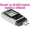 GAR 191 | USB datalogger pro měření teploty a relativní vlhkosti vzduchu s displejem