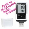 GAR 191 | USB datalogger pro měření teploty a relativní vlhkosti vzduchu s displejem