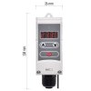 Digitální termostat EMOS P5684 s drátovým čidlem teploty | +5 až +90 °C