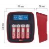 N9341 | nabíječka tužkových baterií EMOS profi BCN-42D | + 4 kusy AA akumulátorů 2700 mAh