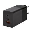 Solight DC72 | Univerzální USB adaptér GaN fast charger 65W | USB-C, USB-A