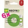 Nabíjecí baterie GP ReCyko 2600 HR6 (AA) | 6 kusů | B2527V