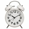 Elektronický ručičkový RETRO budík s tichým chodem TFA 60.1040.02 | bílý