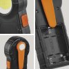 Ruční COB LED svítilna | 350 lm | 3x AAA | magnet | klip | P4715