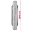 TFA 12.2044 | IN/OUT nástěnný teploměr | 290 mm | stříbrná | hliník