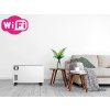 Chytrý horkovzdušný konvektor KP02WIFI | 2300W | ventilátor | termostat | časovač | WiFi | bílá-černá