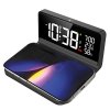 CA06 | Digitální budík/hodiny s Qi bezdrátovým nabíjením a měřením teploty+vlhkosti