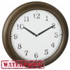 TFA 60.3066.53 | OUTDOOR - Kovové nástěnné hodiny | průměr 380 mm | MOSAZ
