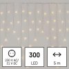D4CW02 | LED vánoční rampouchy | 5 m | venkovní i vnitřní | teplá bílá | ovladač | programy | časovač