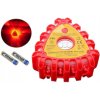 Nouzové výstražné světlo do auta WK/SL-2256B | zábleskové světlo | magnet pro uchycení | na 2ks AAA