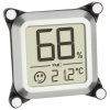 TFA 30.5056.54 | Digitální teploměr a vlhkoměr nejen pro humidory | MIN-MAX | 2x magnet, držák pro uchycení na sklo, lze zabudovat