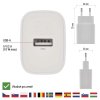 Emos V01B10 | Univerzální USB adaptér BASIC do sítě 2A (10W) max.