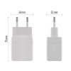 Emos V02G20 | Univerzální napájecí 2x USB adaptér GaN do sítě, PD 20W max.