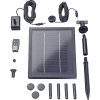 Solární zahradní fontána s akumulátorem a LED osvětlením Pontec PondoSolar 250 Control | 250 l/h | výtlak 1,2 m