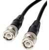BNC měřicí kabel 16-0330 | 1.00 m | zástrčka-zástrčka | kabel RG-58 | černá