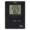 TFA 30.1012.01 | Digitální teploměr pro vnitřní i venkovní měření teploty; -50 až +70 °C; černý