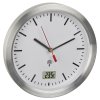 TFA 60.3539.02 | Analogové koupelnové hodiny s měřením teploty | Ø 173 × 54 mm - hodiny do koupelny