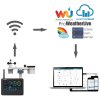 Wi-Fi meteorologická stanice GARNI 3075 Arcus | bezdrátové venkovní čidlo 9v1 | dosah až 150 m