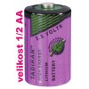 Tadiran Batteries SL-750/S | Lithiová baterie 1/2 AA | 3,6 V | 1100 mAh