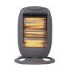 Otočný infrazářič Solight IR01 | 1200 W | 3x 400 W | šedá