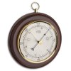 TFA 29.4001 | Tradiční analogový barometr na dřevěné podložce | ořech | 136 mm