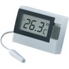 Digitální IN/OUT teploměr TFA 30.2018.02 s teplotním čidlem na kabelu, bílý