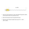 Miniaturní termočlánek typu K od -50 do +260 C