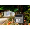 TFA 30.2030.54; Digitální zahradní teploměr se solárním osvětlením + DCF hodiny AVENUE PLUS