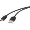 USB 2.0 kabel Renkforce RF-4288947, 1 m, černá