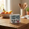 TFA 38.2038.02 | Digitální časovač a stopky - BÍLÁ